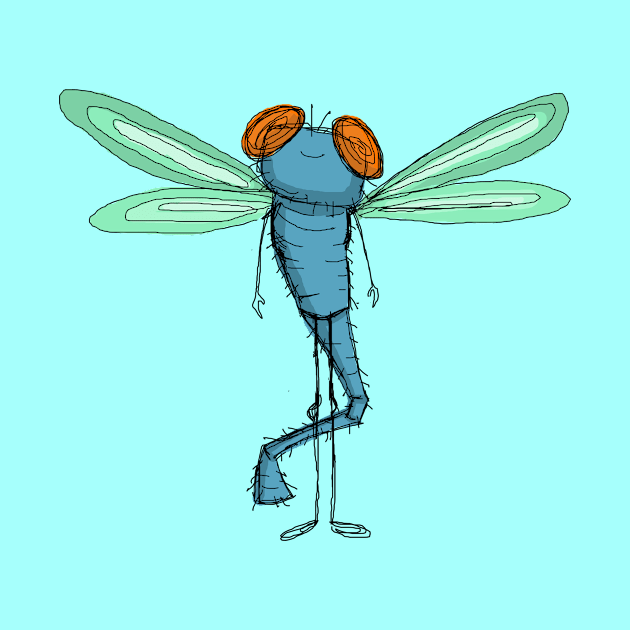 Dragon Fly That Probably Has Anxiety by Spooks2020