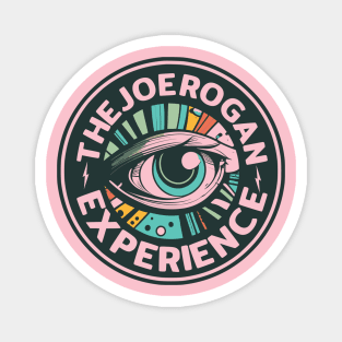 Trippy Eye Logo Art for The Joe Rogan Experience Podcast Magnet