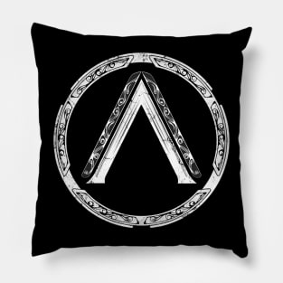 Sparta Symbol Palladium Pillow