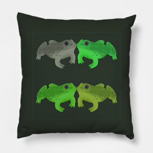 Bullfrog Buddies (Mossy Grove) Pillow