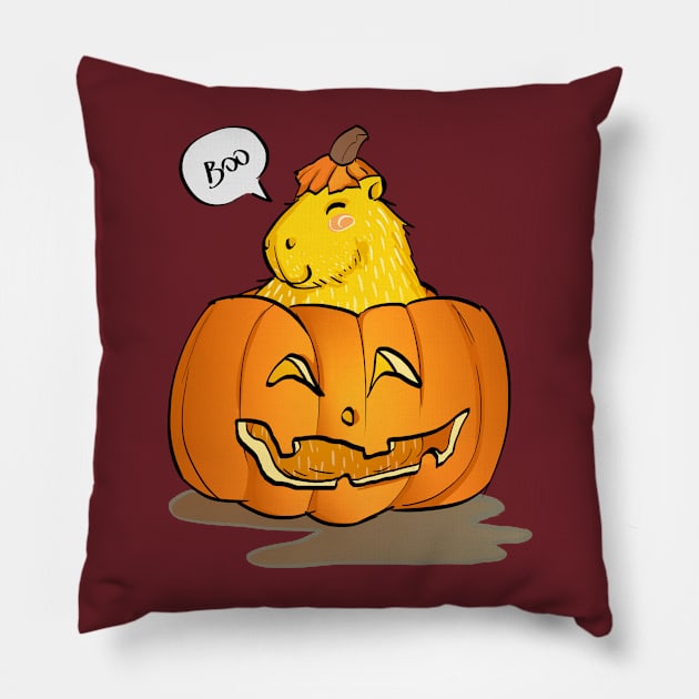 BOO Pillow by @akaluciarts