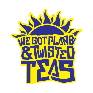 Plan Bs & Twisted Teas - Blue/Yellow T-Shirt