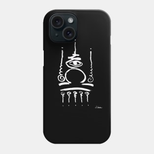 Unique Zodiac Unalome Libra Birthday Sept-Oct Elegant Zen Goth Phone Case