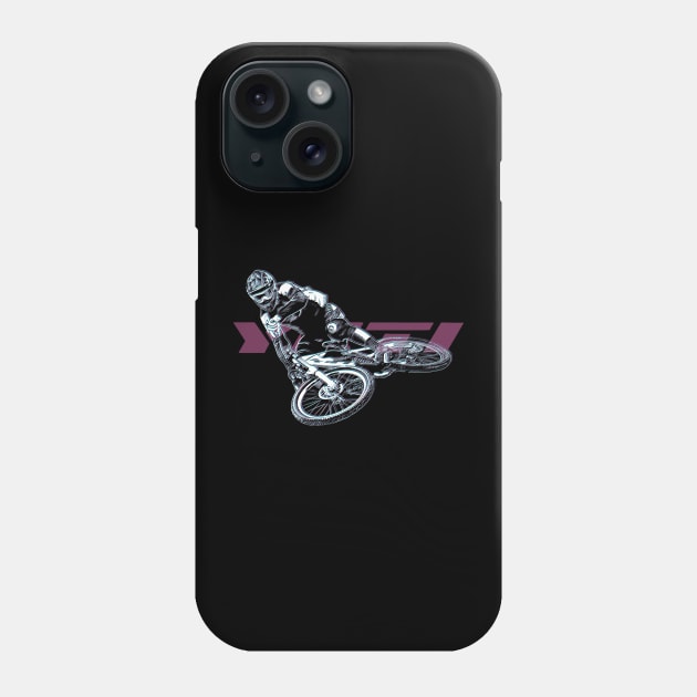 Jump mtb Phone Case by Saturasi