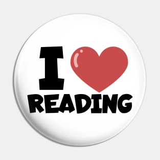 Bookworm i love reading Pin