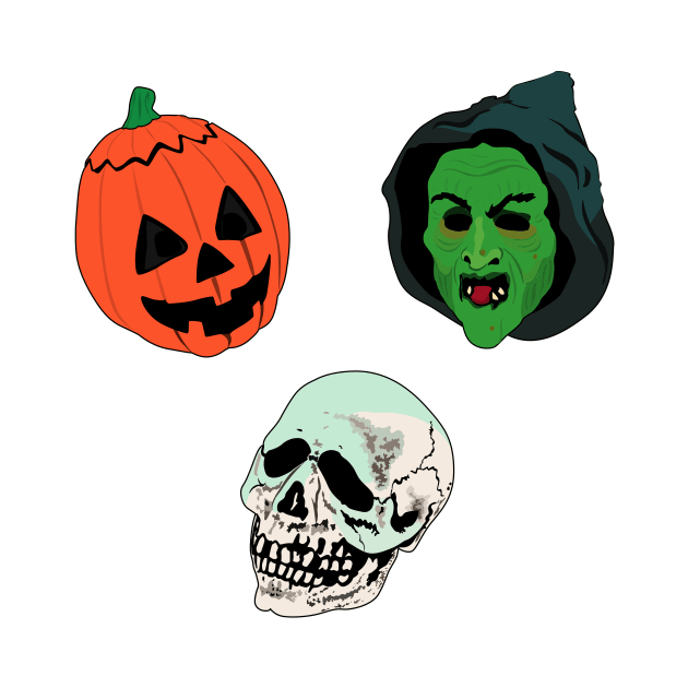 Silver Shamrock Mask Set by Jakmalone