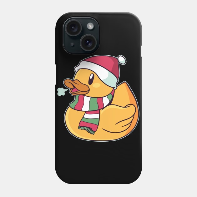 CHRISTMAS DUCK Phone Case by madeinchorley