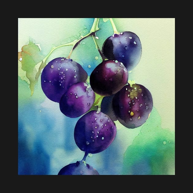 Purple Grapes by fistikci