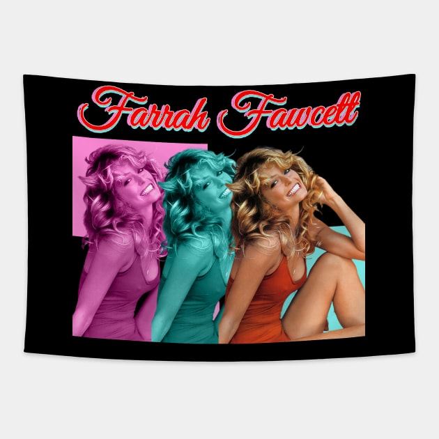 Farrah Retro Tapestry by Mulan Lake Mysteries