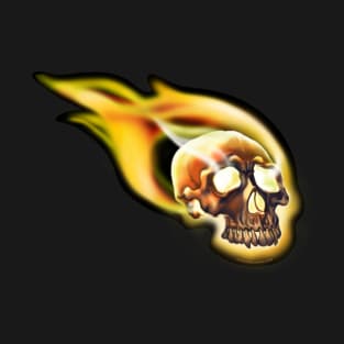 Flaming Skull T-Shirt