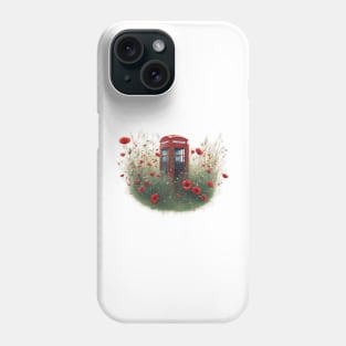 Red telephone box Phone Case