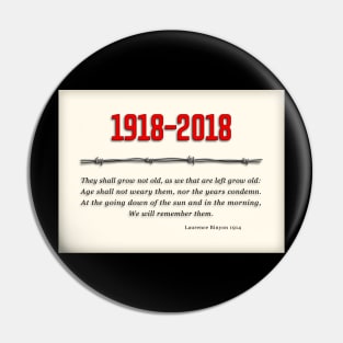 World War One Pin