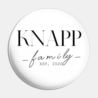 Knapp Family EST. 2020, Surname, Knapp Pin