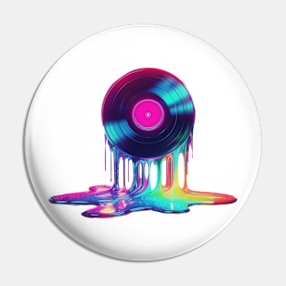 Melted Vinyl Pin