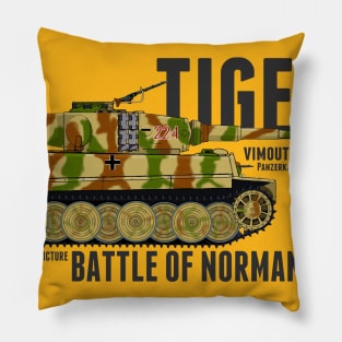 Tiger I 224 Battle of Normandy Pillow