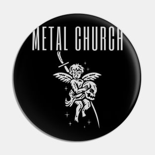 METAL CHURCH BAND Pin