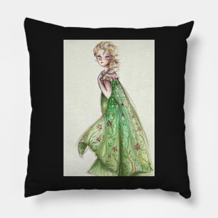 Queen of spring Pillow