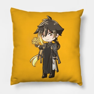 Chibi Zhongli Pillow