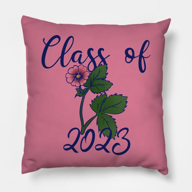 Class of 2023 Pillow by bubbsnugg