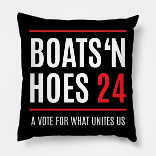 Boats And Hoes Pillow