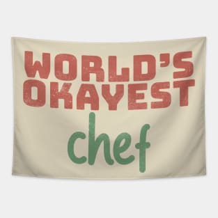 World's Okayest Chef Tapestry