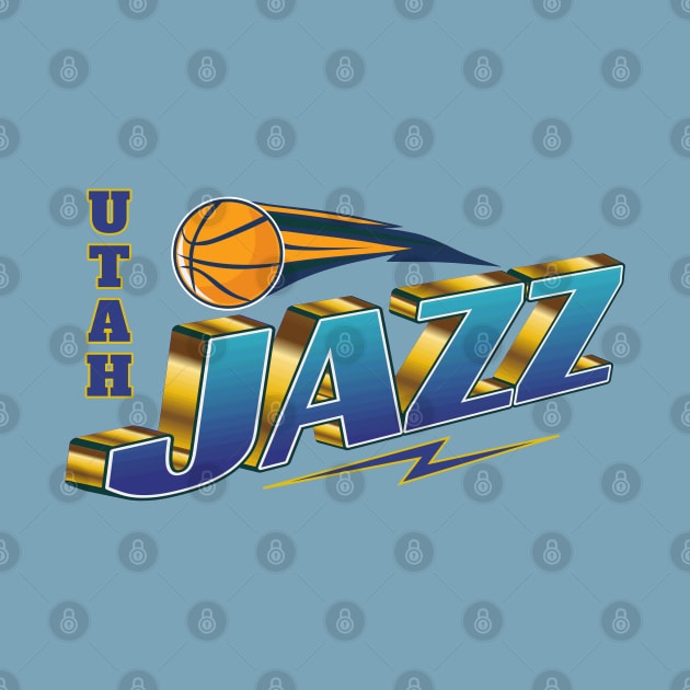 Utah Jazz Basketball Team by antarte