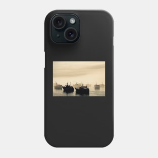 Le Conquet dans la brume Phone Case