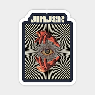 Hand Eyes Jinjer Magnet