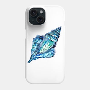 Blue Conch Sea Shell Phone Case