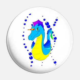 Sea horse unicorn. Mermaids love them :) Pin