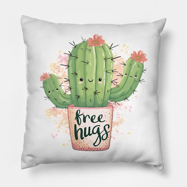 free hugs Pillow by peterdoraki