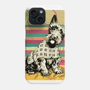 Scottish Terrier Neck Gator Scotty Dog Phone Case