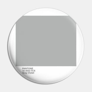 pantone 14-4103 TCX Gray Violet Pin