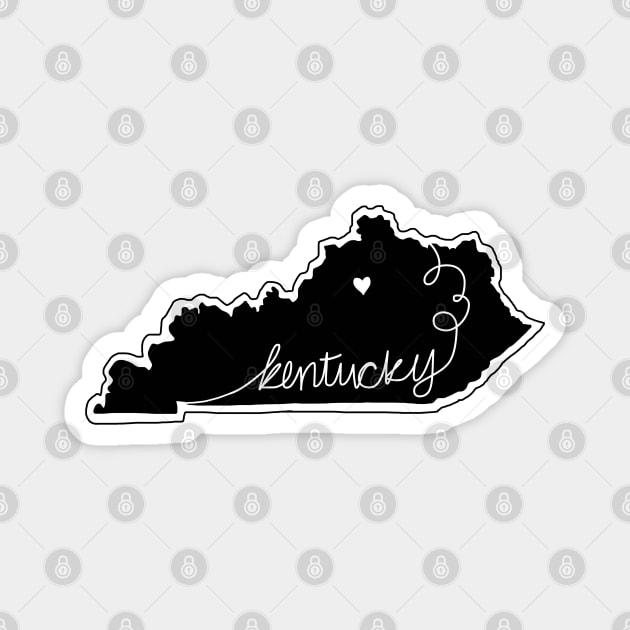 Heart of Kentucky Magnet by sparkling-in-silence