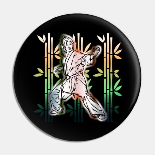 Karate Martial Arts Japanese Woman 676 Pin