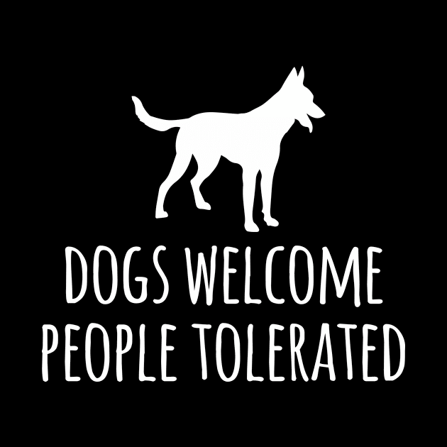 Dogs welcome people tolerated by evermedia