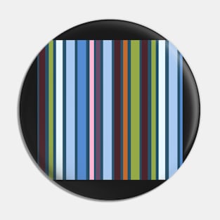 Coneflower Wide Stripe Pin