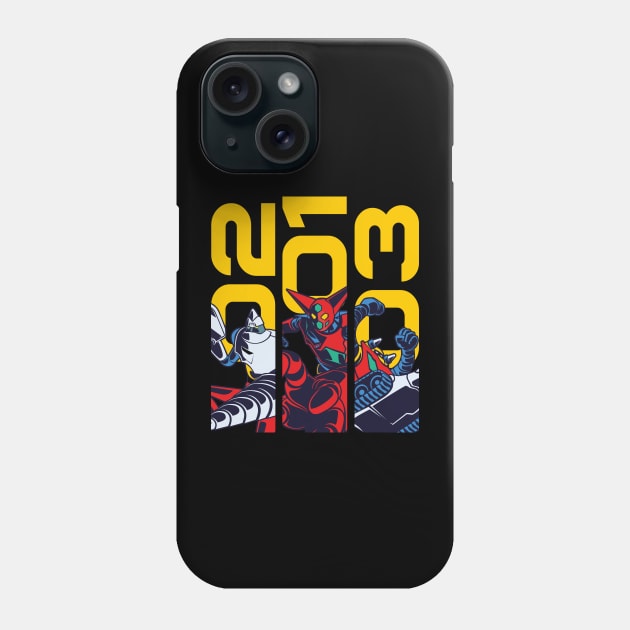 258 Getter Trio Phone Case by Yexart