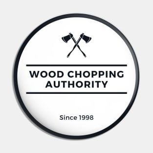 Wood Chopping Authority Pin