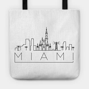 Miami Minimal Skyline Tote