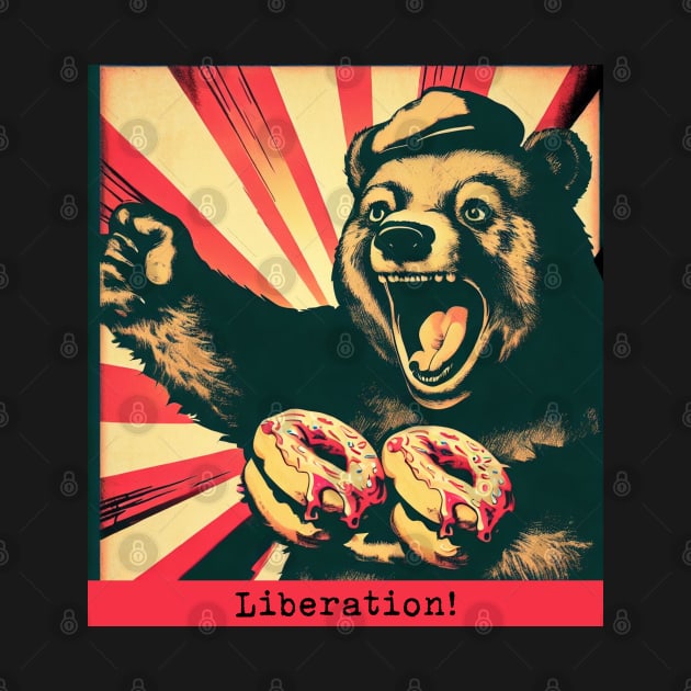 Liberation! - Bears after raid on doughnut van by REDWOOD9