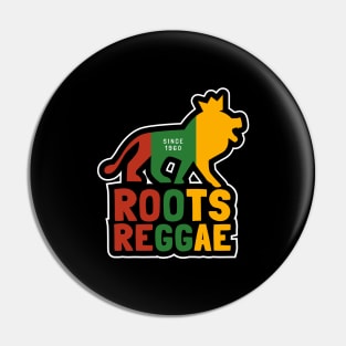 Roots Reggae Since 1960, Jamaican Conquering Lion Pin