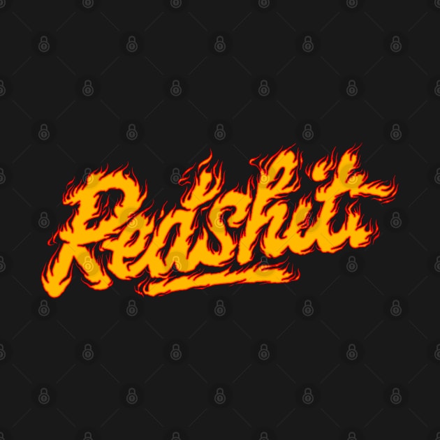 Redshit Fire Burn Logo by redshit