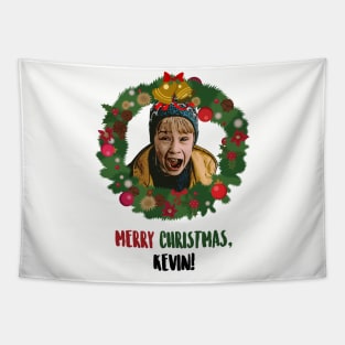 Merry Christmas, Kevin! Tapestry