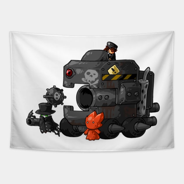 Giant Car Tapestry by Lindenberg