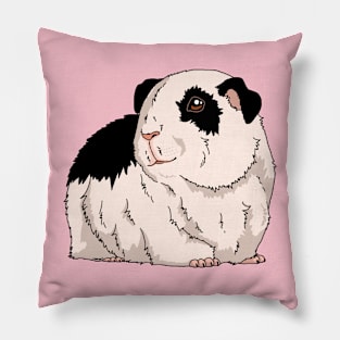 Black and white guinea pig Pillow