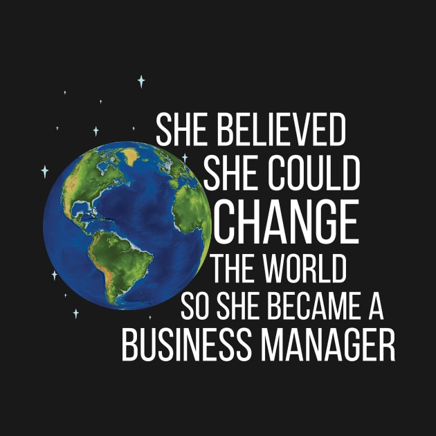 She Believed She Could Change The World So She Became A Business Manager by Saimarts