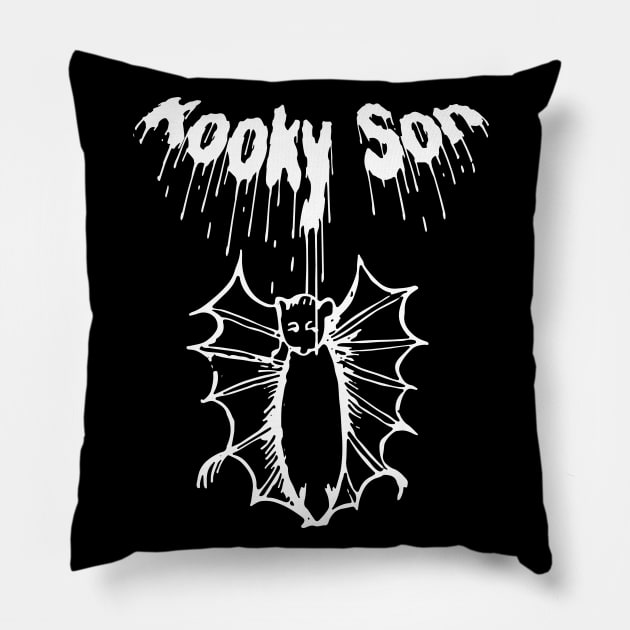 Kooky Son Pillow by Crimson Leo Designs