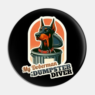 Trashman Doberman Pin