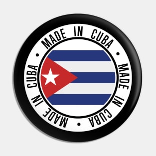 Made in Cuba Pin